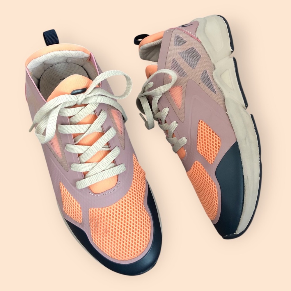 Fabletics Venice Performance Sneakers Peach Haze Trail Dust Mauve Active Women 8